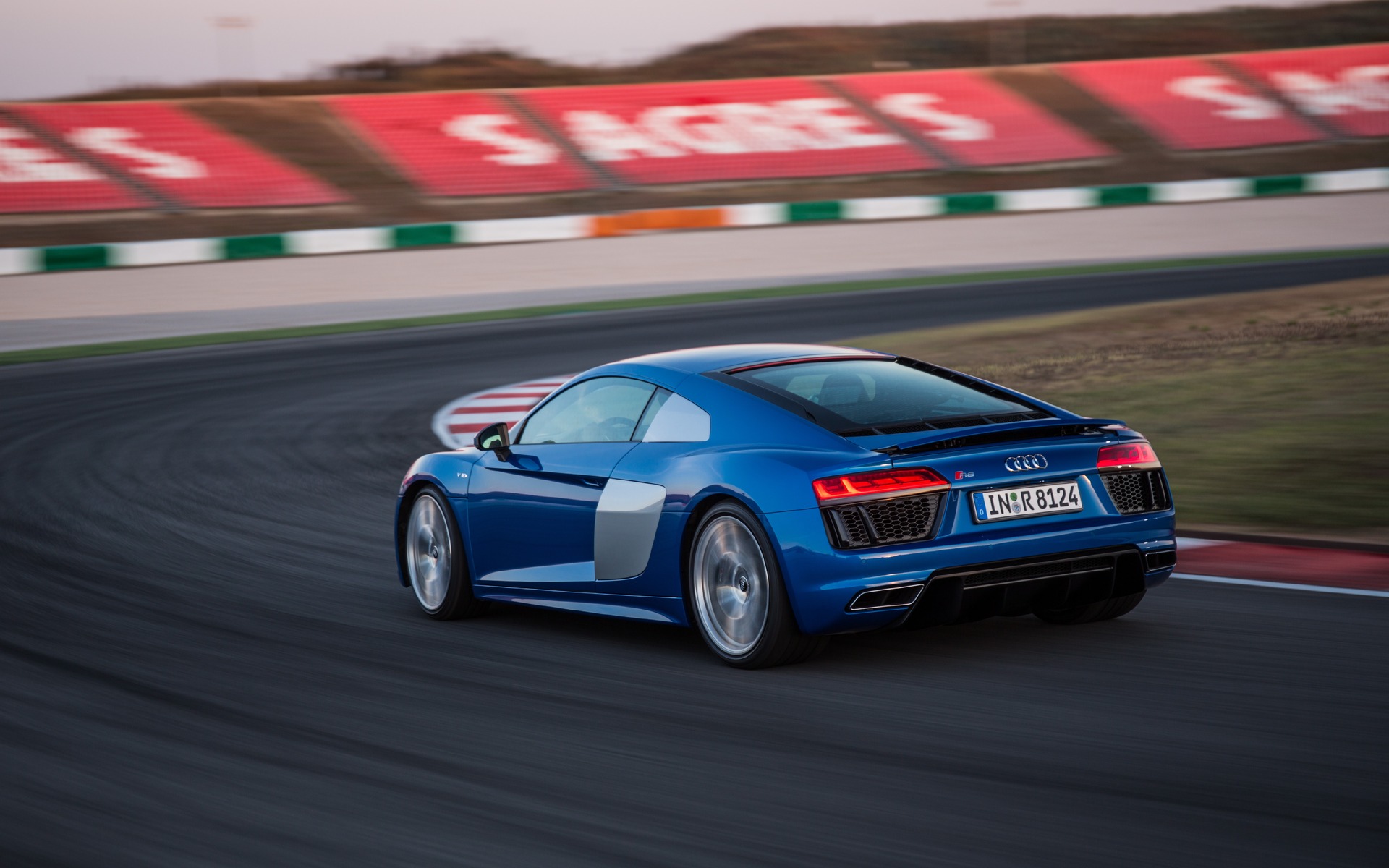 Audi R8 2017 - En action sur le circuit de Portimao