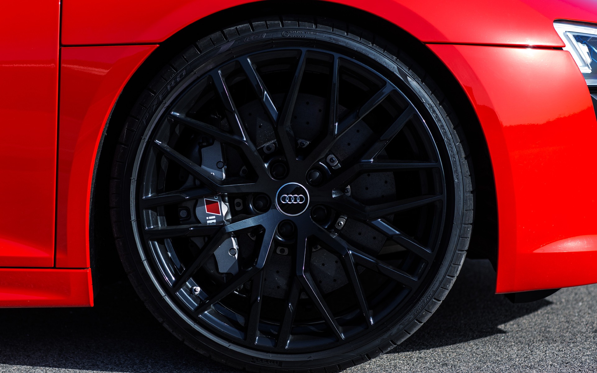 The brakes with their carbon-ceramic rotors are outstanding.