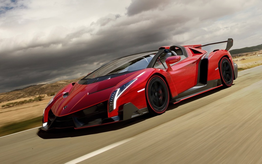 The Lamborghini Veneno, which the new car might resemble.
