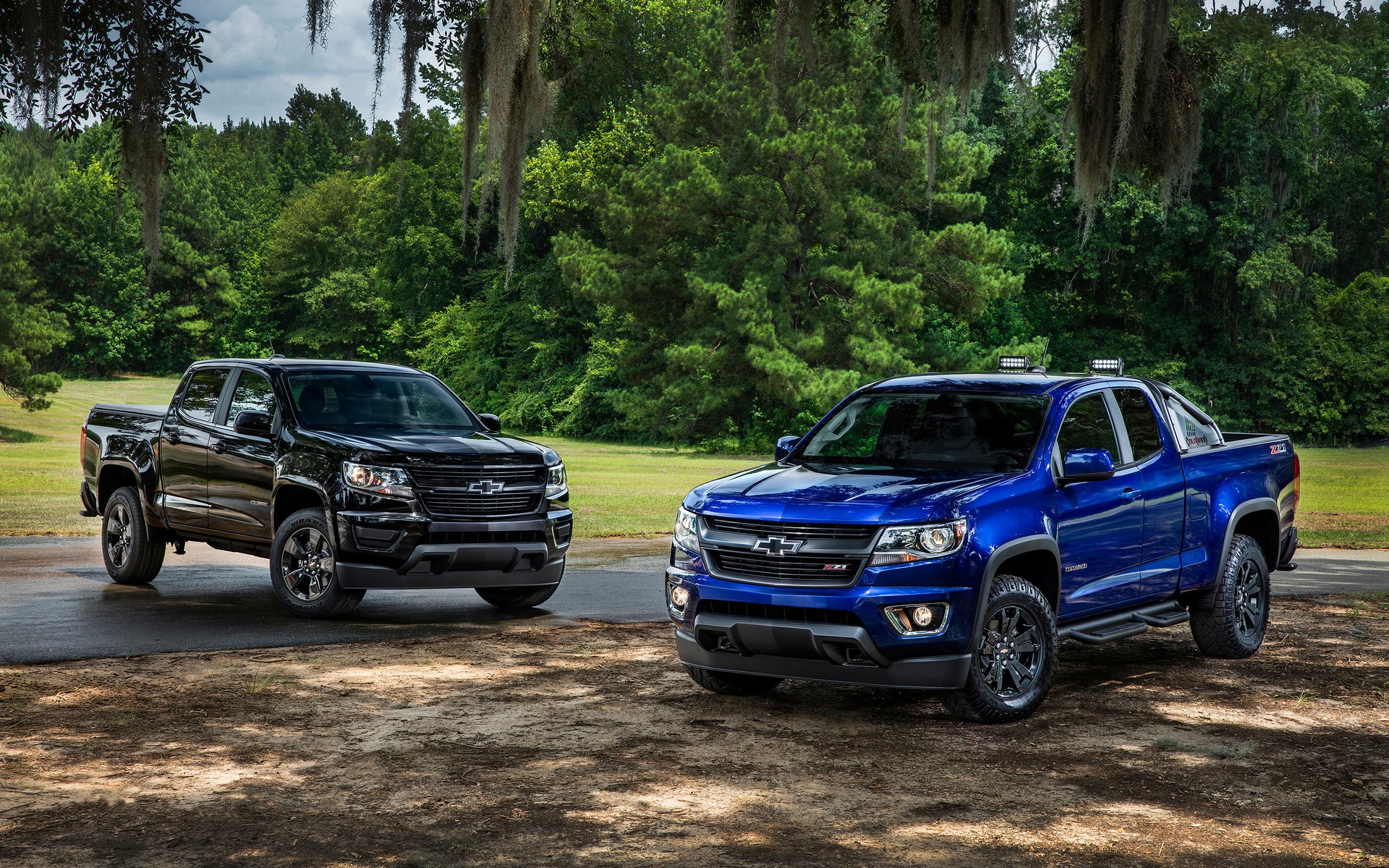 2016 Chevrolet Colorado Midnight Edition and Z71 Trail Boss