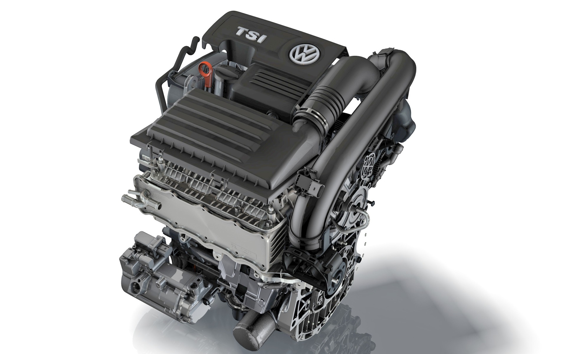 Volkswagen turbocharged 1.4L four-cylinder engine