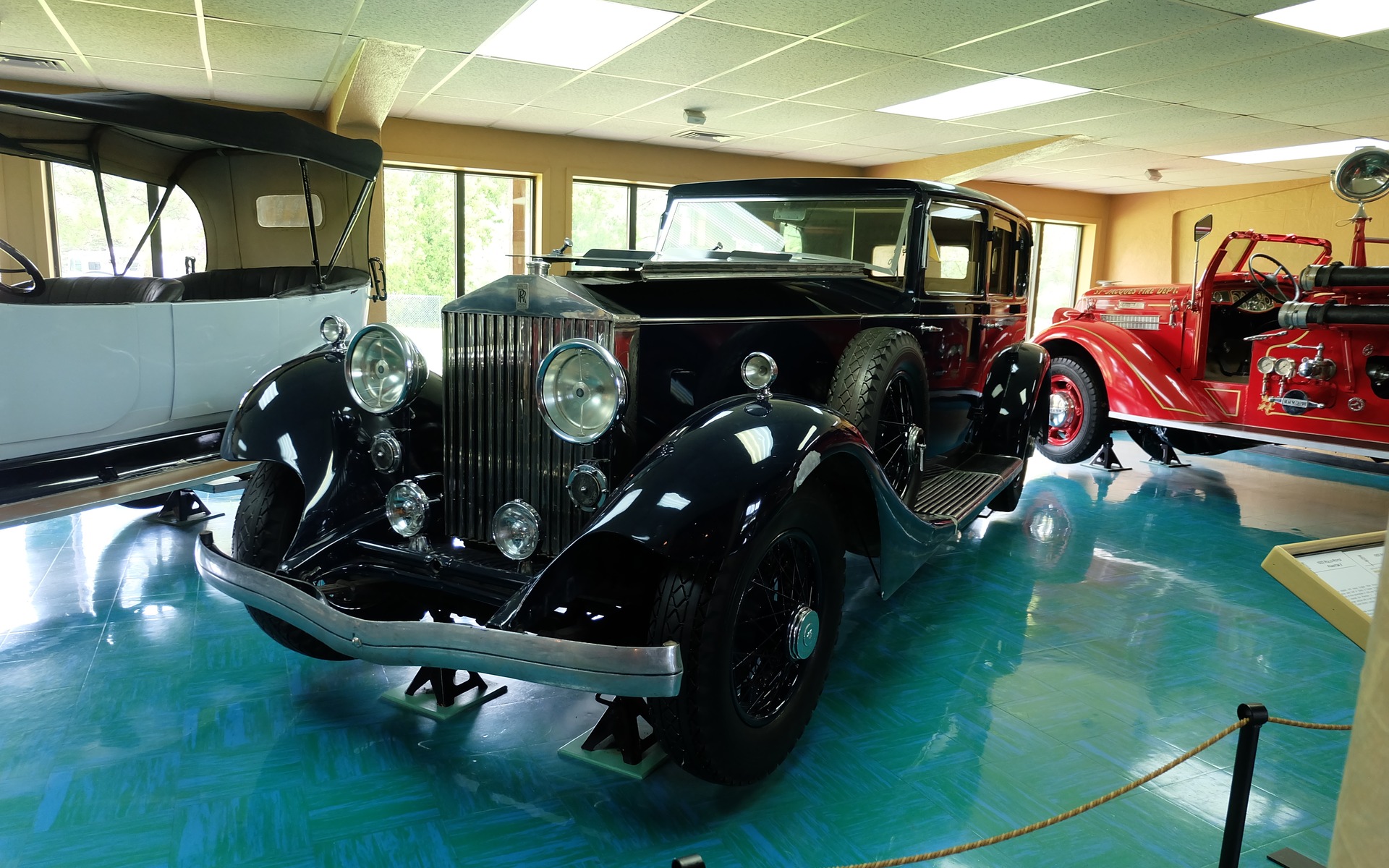La Rolls-Royce 1933 du Musée des voitures d'autrefois d'Edmundston
