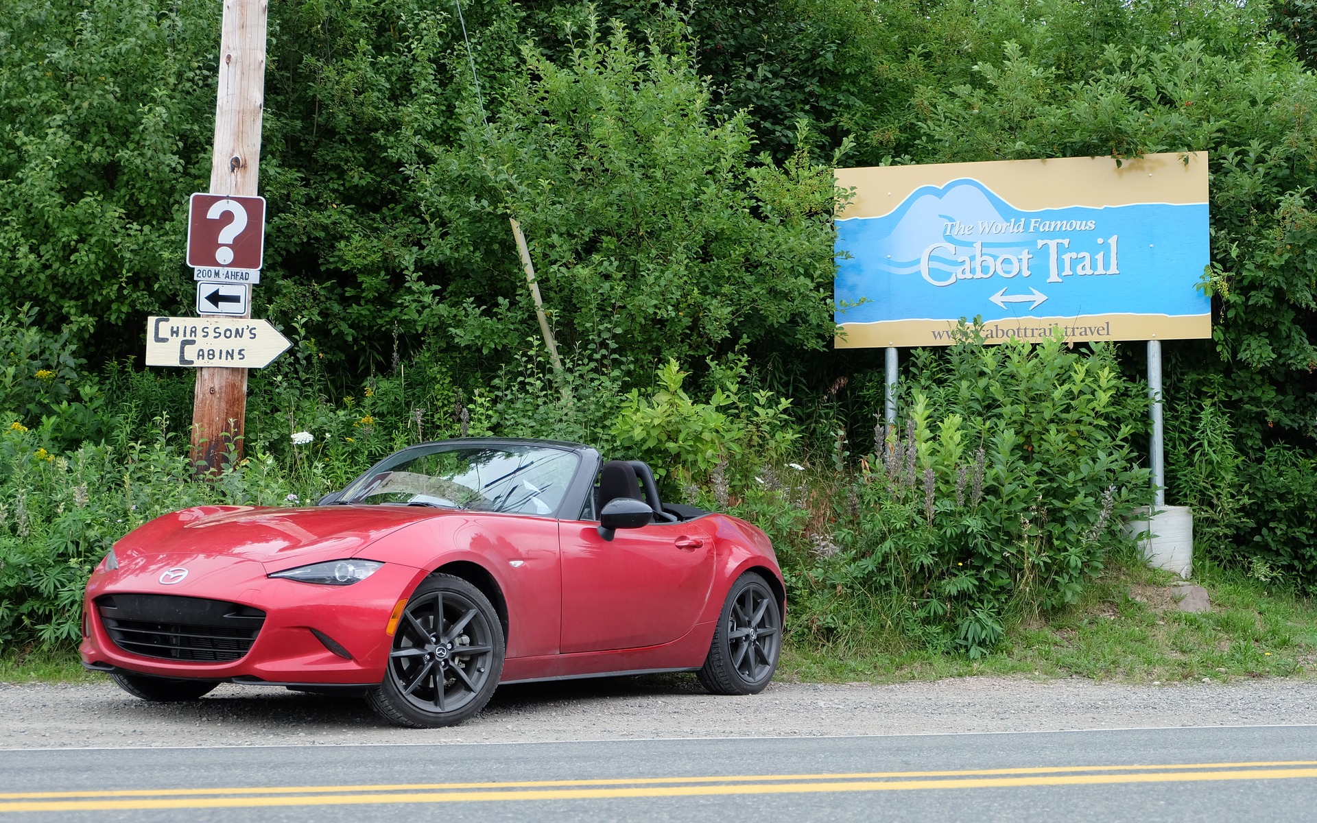 Prochaine étape, la Cabot Trail elle-même...