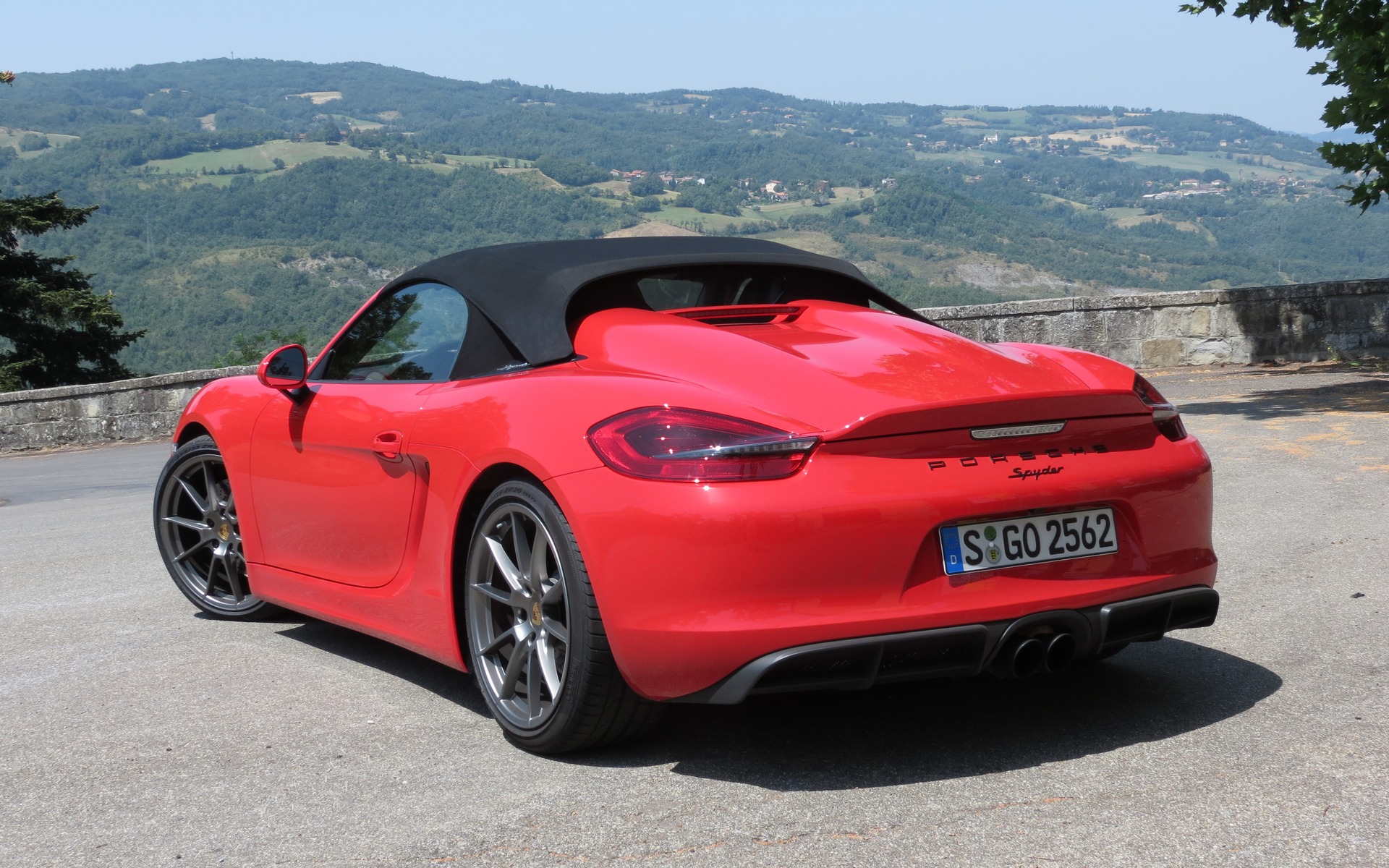 Porsche Boxster Spyder 2016