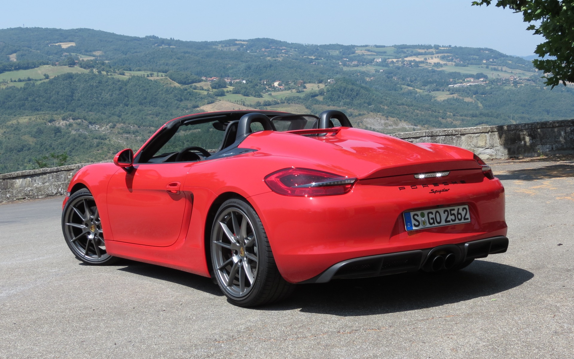 Porsche Boxster Spyder 2016