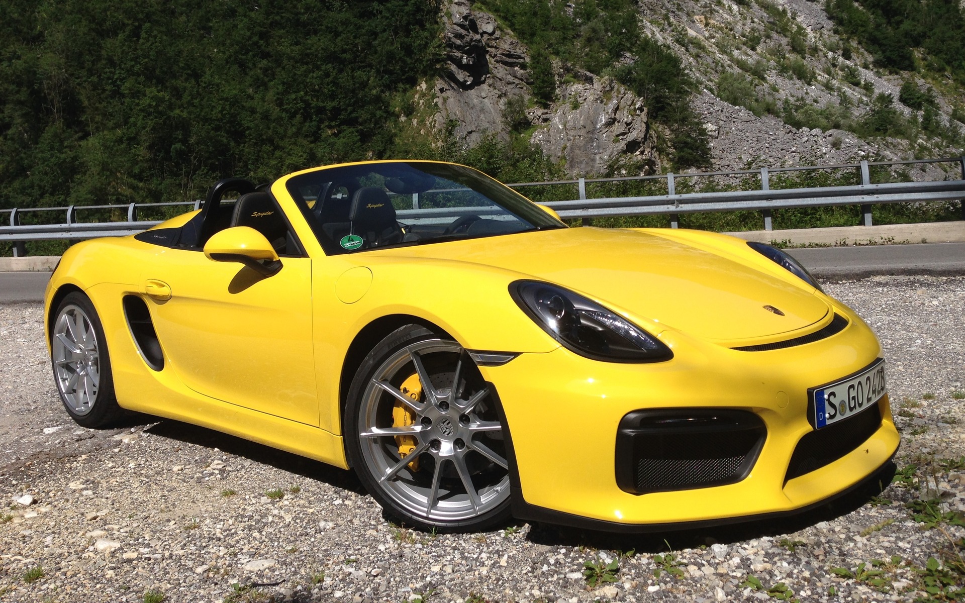 Porsche Boxster Spyder 2016