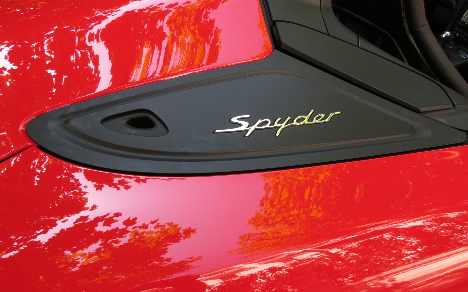 Porsche Boxster Spyder 2016