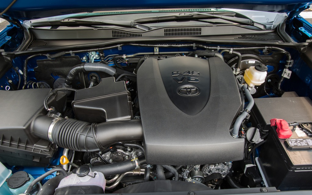 The 3.5 litre V6 develops 278 horsepower.