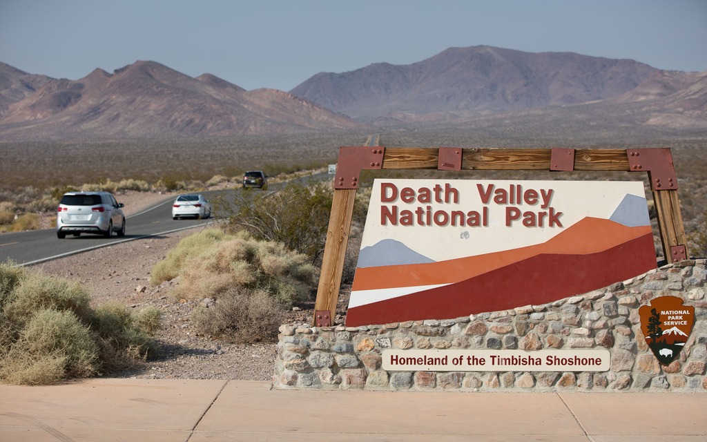 Death Valley National Park in California.