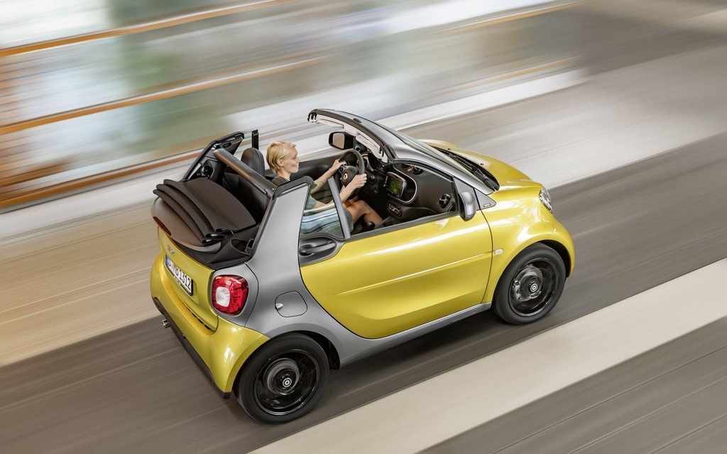 MCC SMART SMART FORTWO CABRIO TURBO LIMITED, 2016, YELLOW II, 6322 km