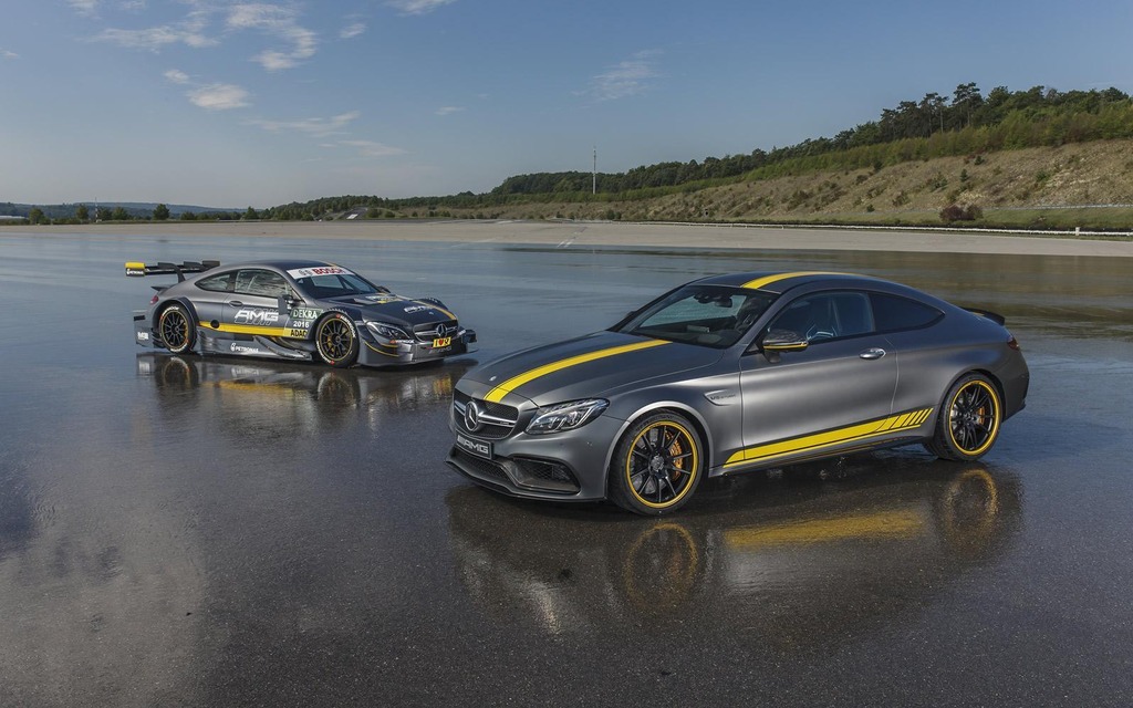Mercedes-AMG C63 Coupe Edition 1 et Mercedes-AMG C63 Coupe DTM