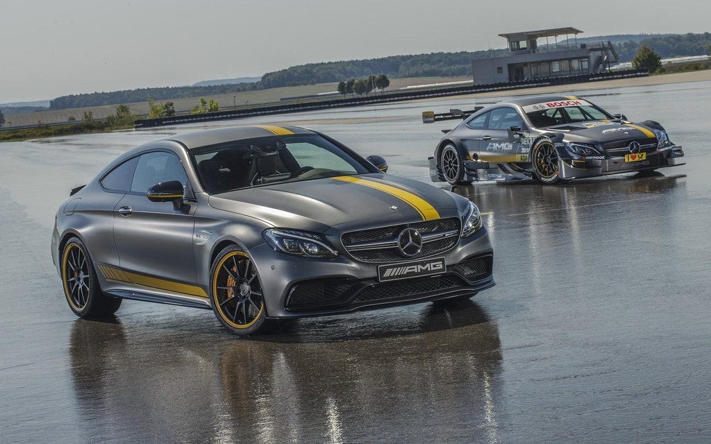 Mercedes-AMG C63 Coupe Edition 1 et Mercedes-AMG C63 Coupe DTM