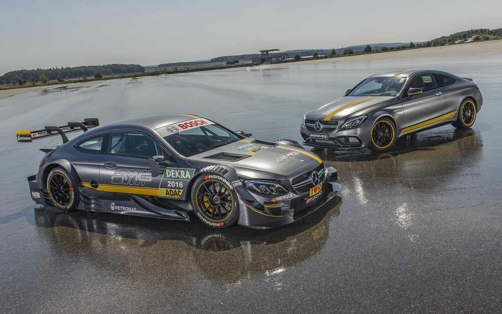 Mercedes-AMG C63 Coupe Edition 1 and Mercedes-AMG C63 Coupe DTM
