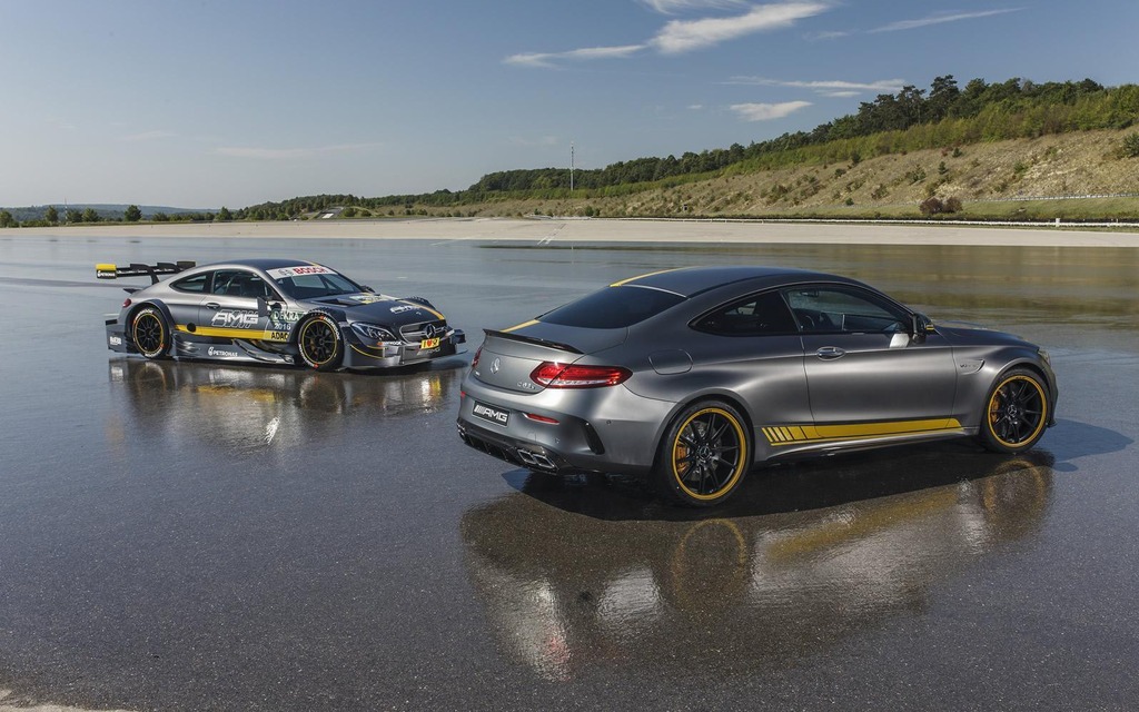 Mercedes-AMG C63 Coupe Edition 1 and Mercedes-AMG C63 Coupe DTM