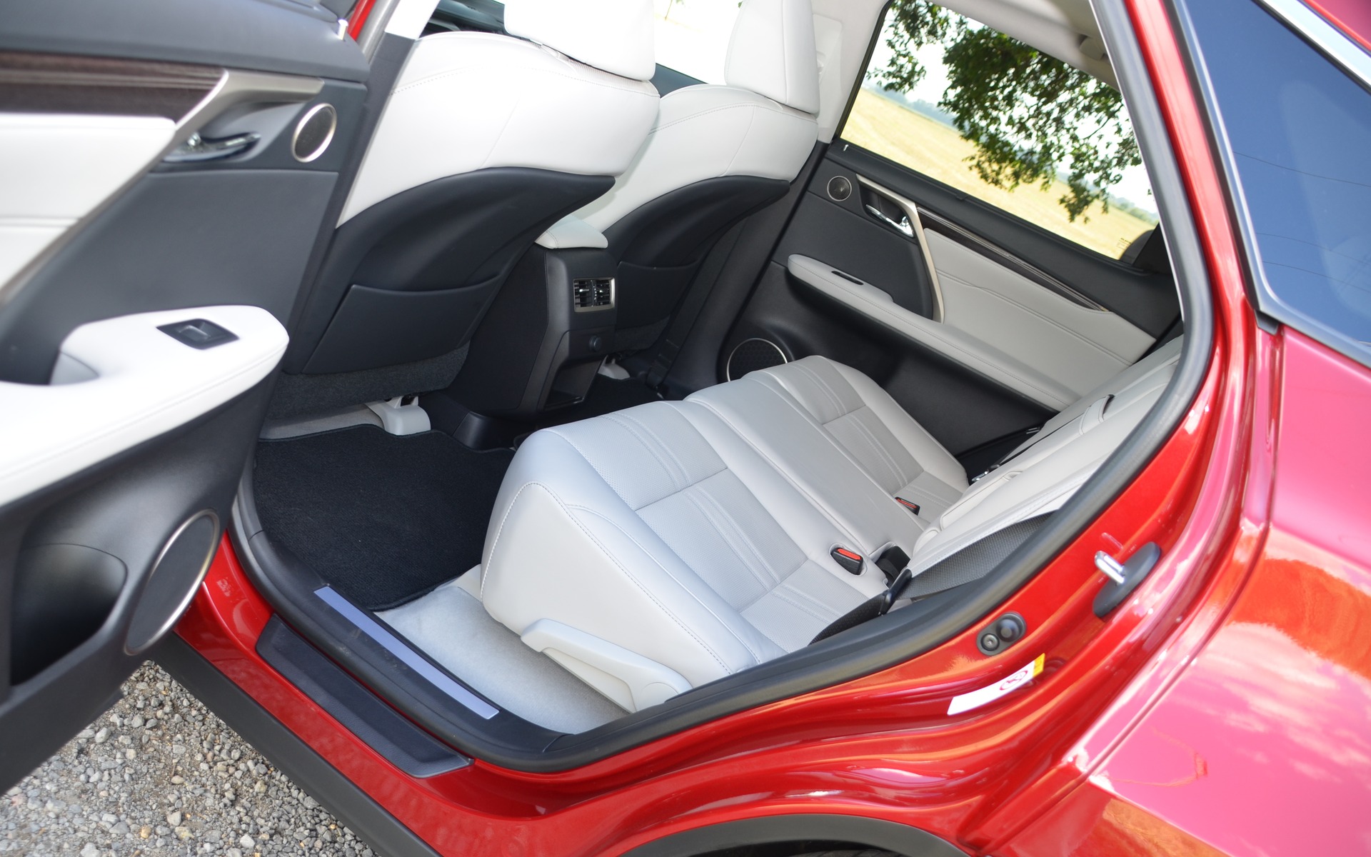Rear seating is generous and comfortable.