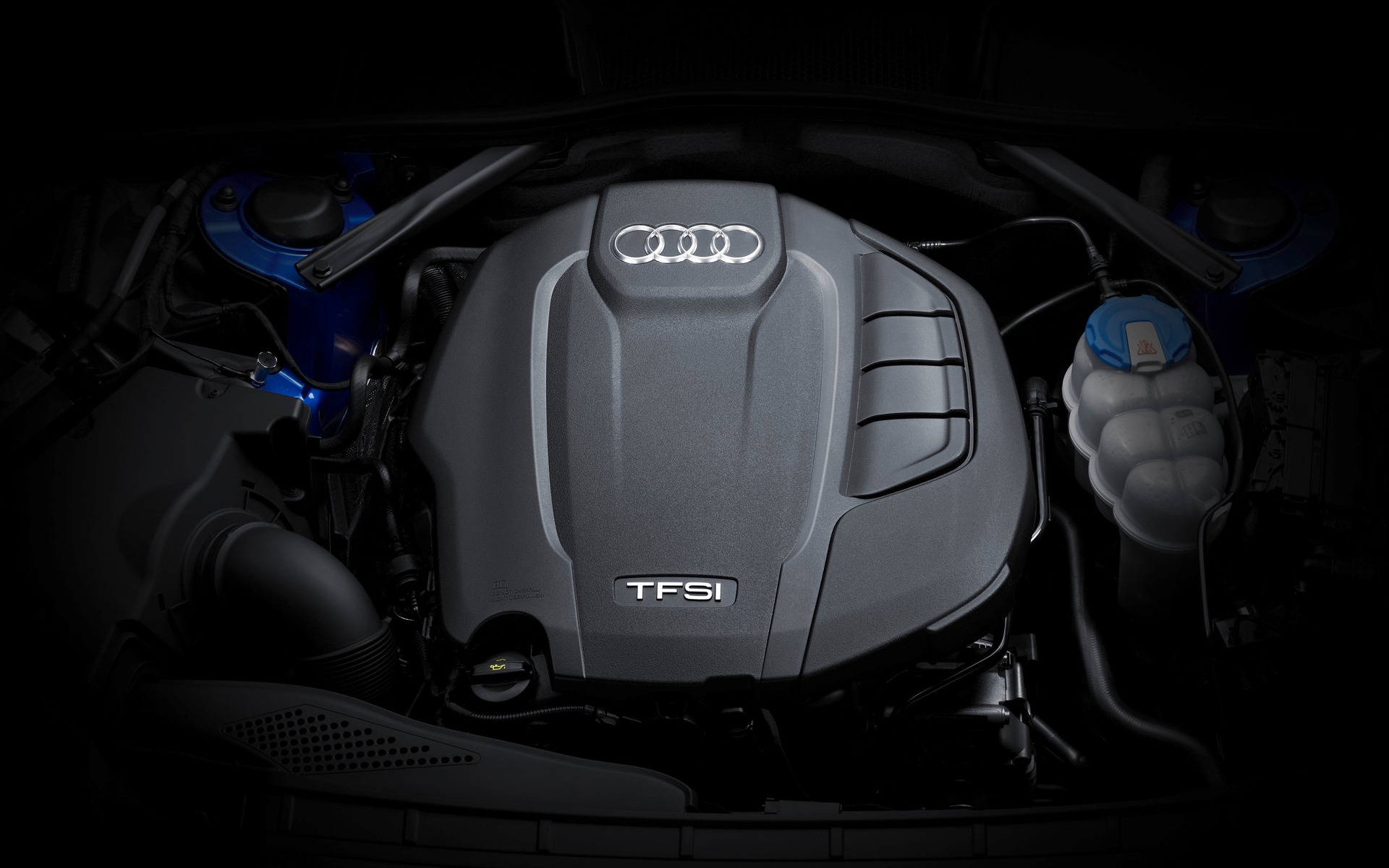 Audi A4 2017 - Moteur 4 cylindres turbocompressé de 2,0 litres.