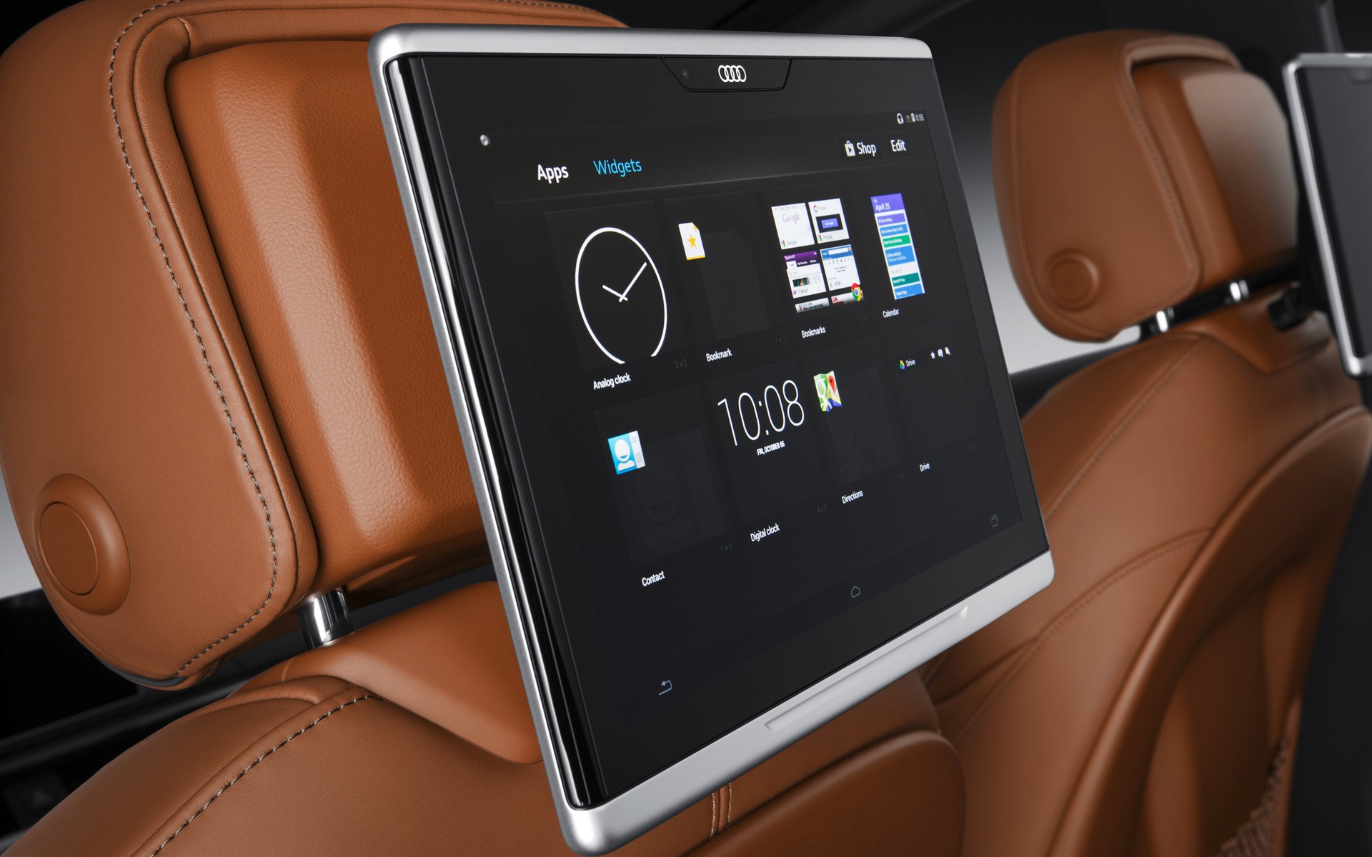 Audi A4 2017 - L'Audi Tablet offerte en option sur la nouvelle A4