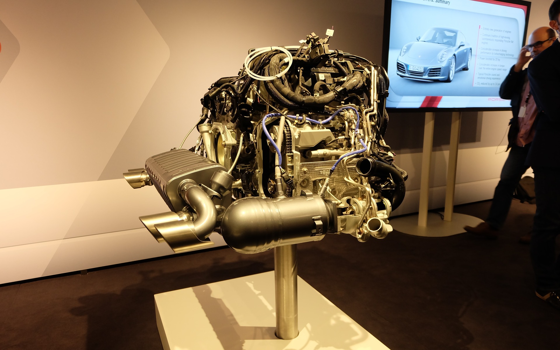 Here’s the engine that now equips all basic Porsche 911 Carreras.