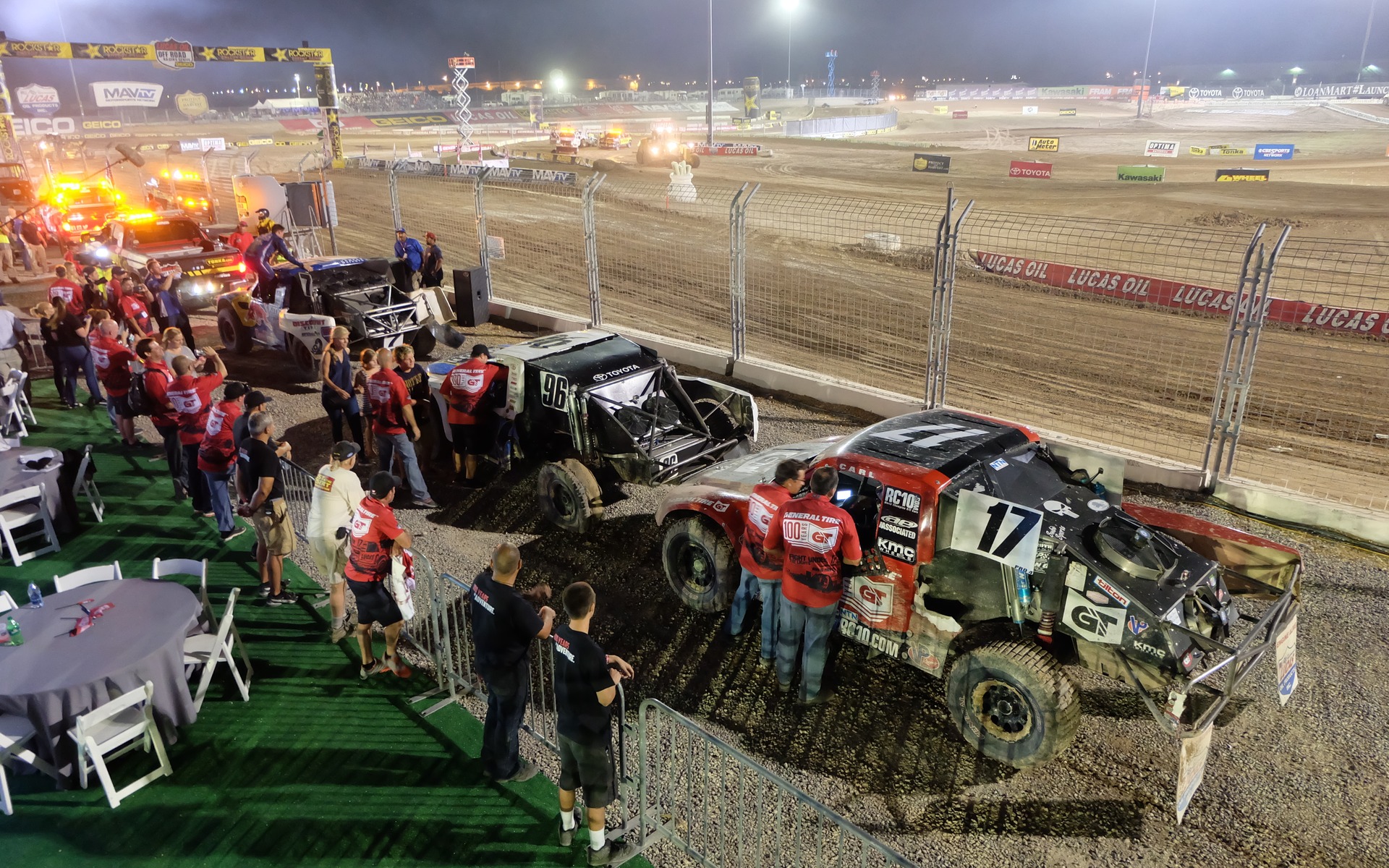 Le camion General Tire terminera en 3ème place