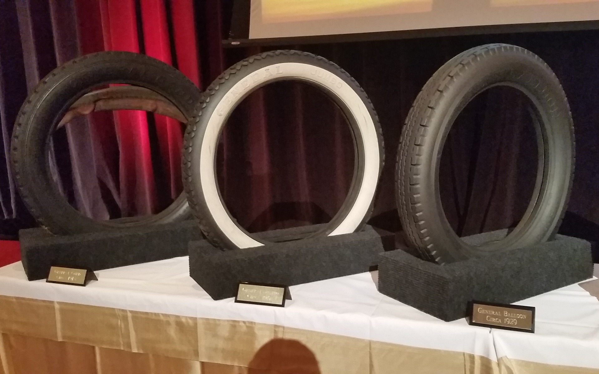 Some of the first tires produced by General Tire.