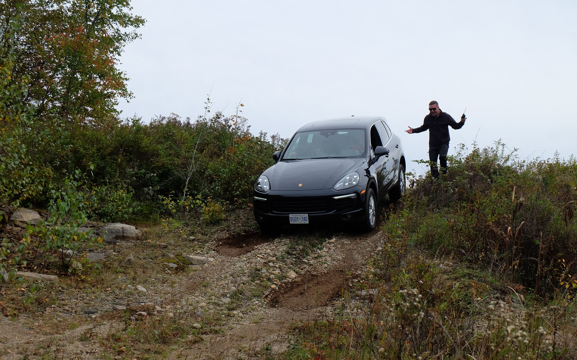 On essaie ici le système de descente automatisée