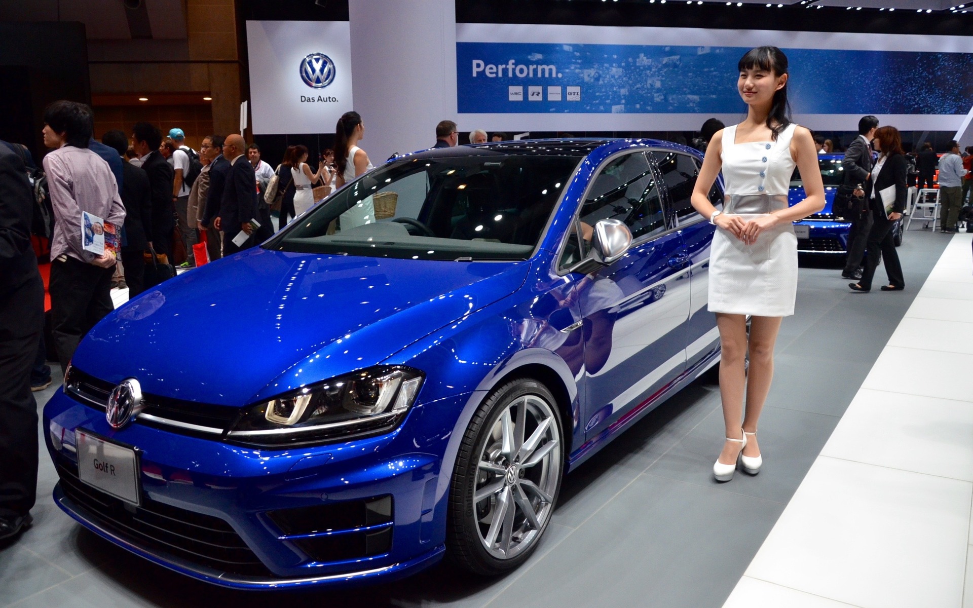 Volkswagen Golf R au Salon de l'Auto de Tokyo 2015