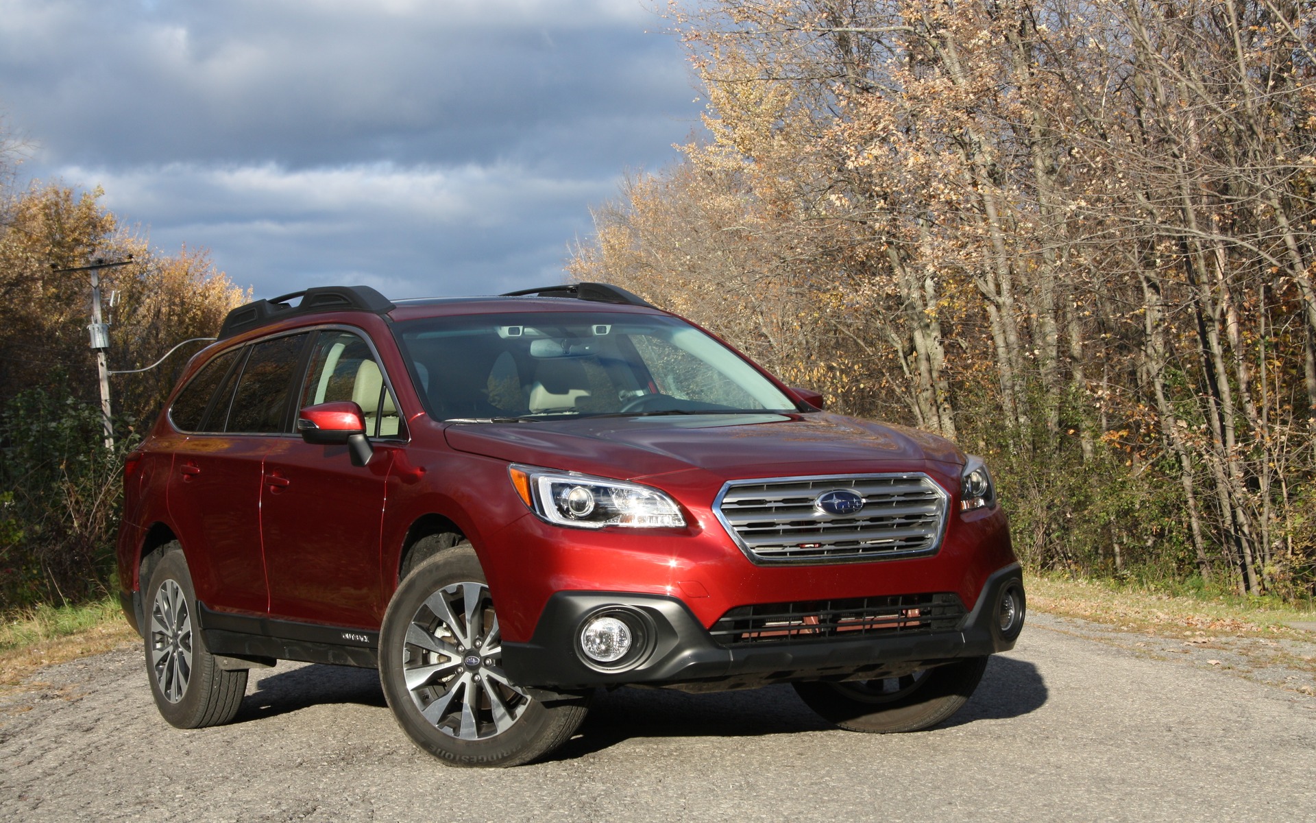 The 2016 Subaru Outback, a cross between an SUV and a station wagon.