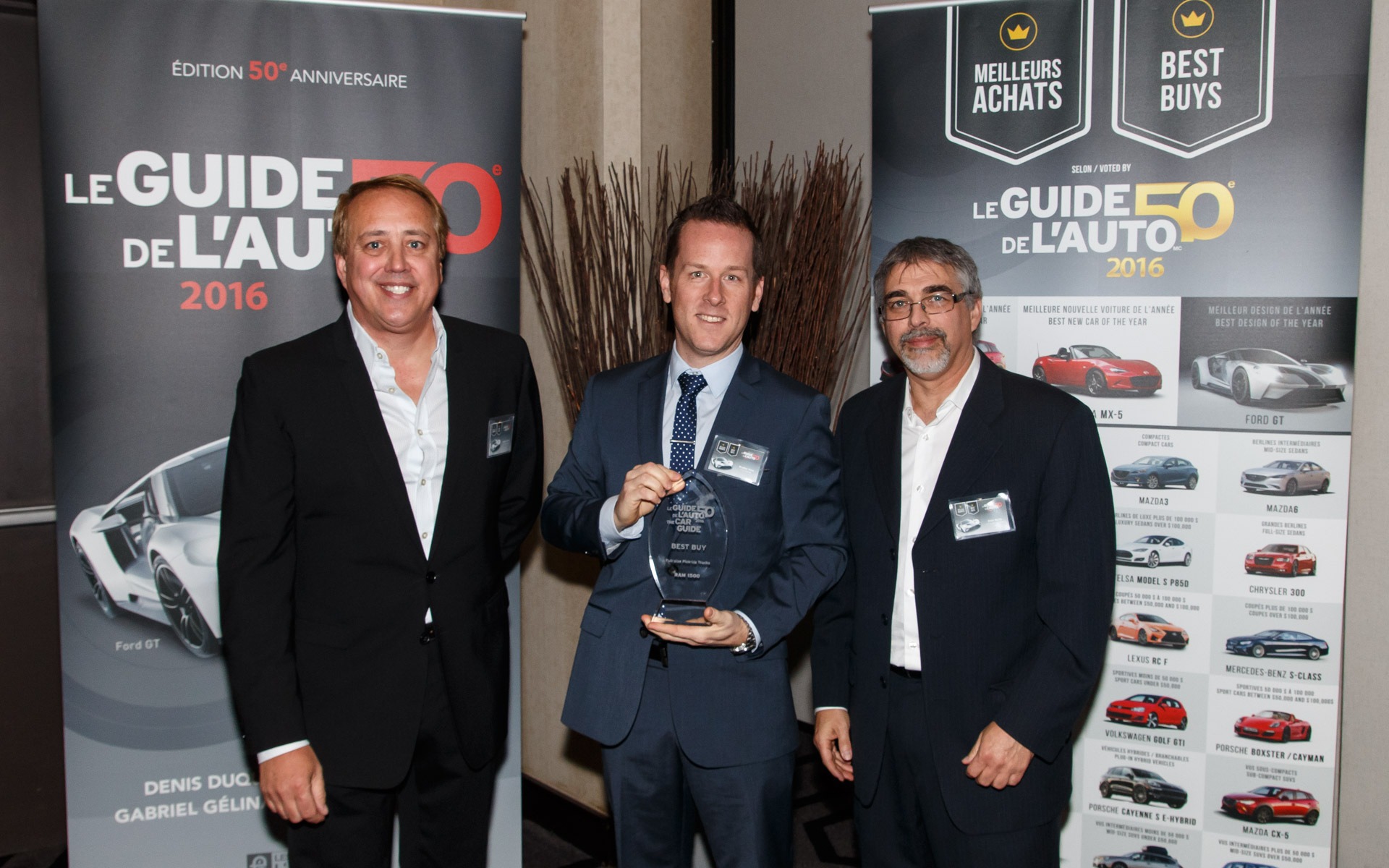 Full-Size Pickup Truck of the Year - Ram 1500, accepted by Bradley Horn