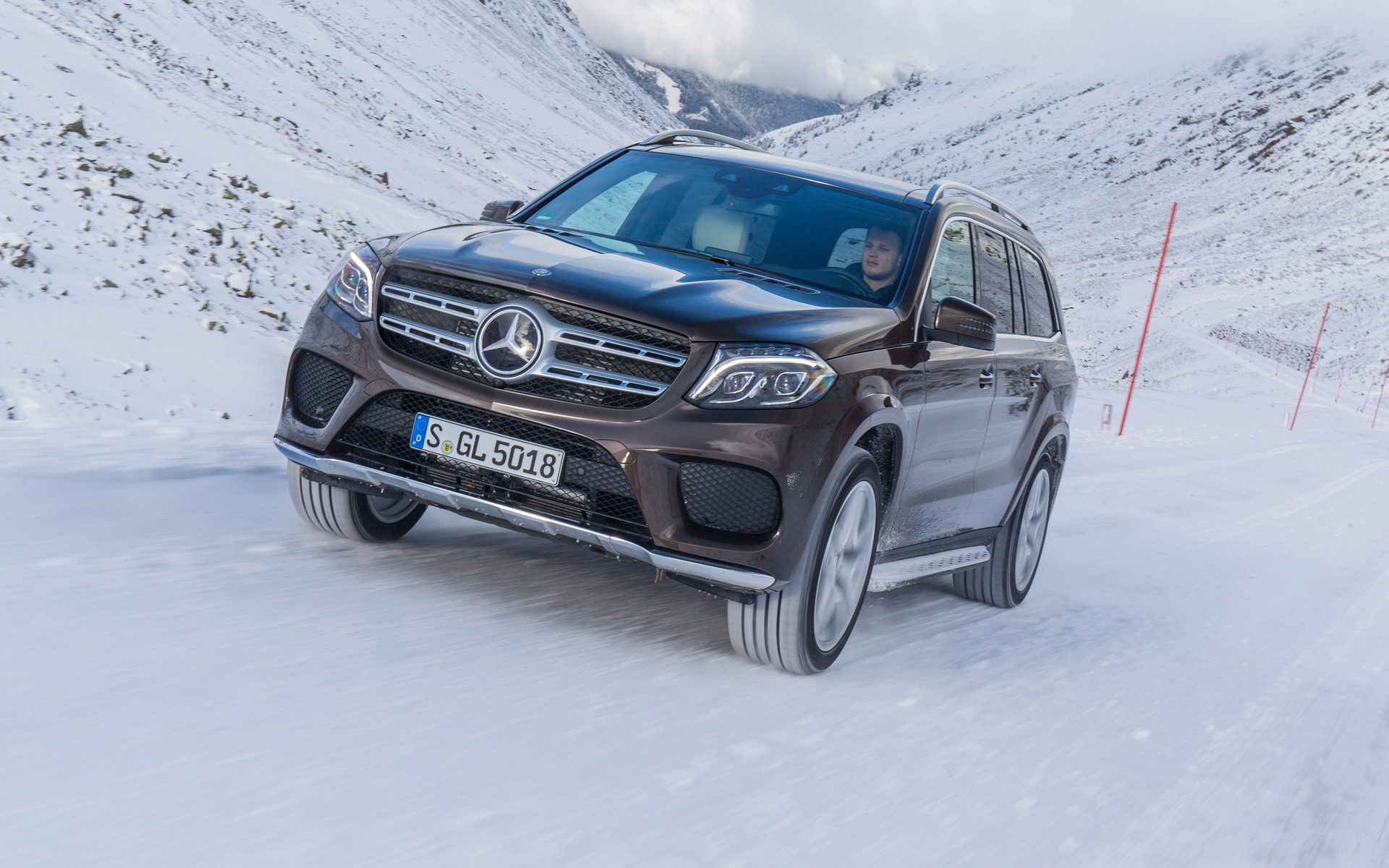 Essayer une Mercedes dans les Alpes: Check