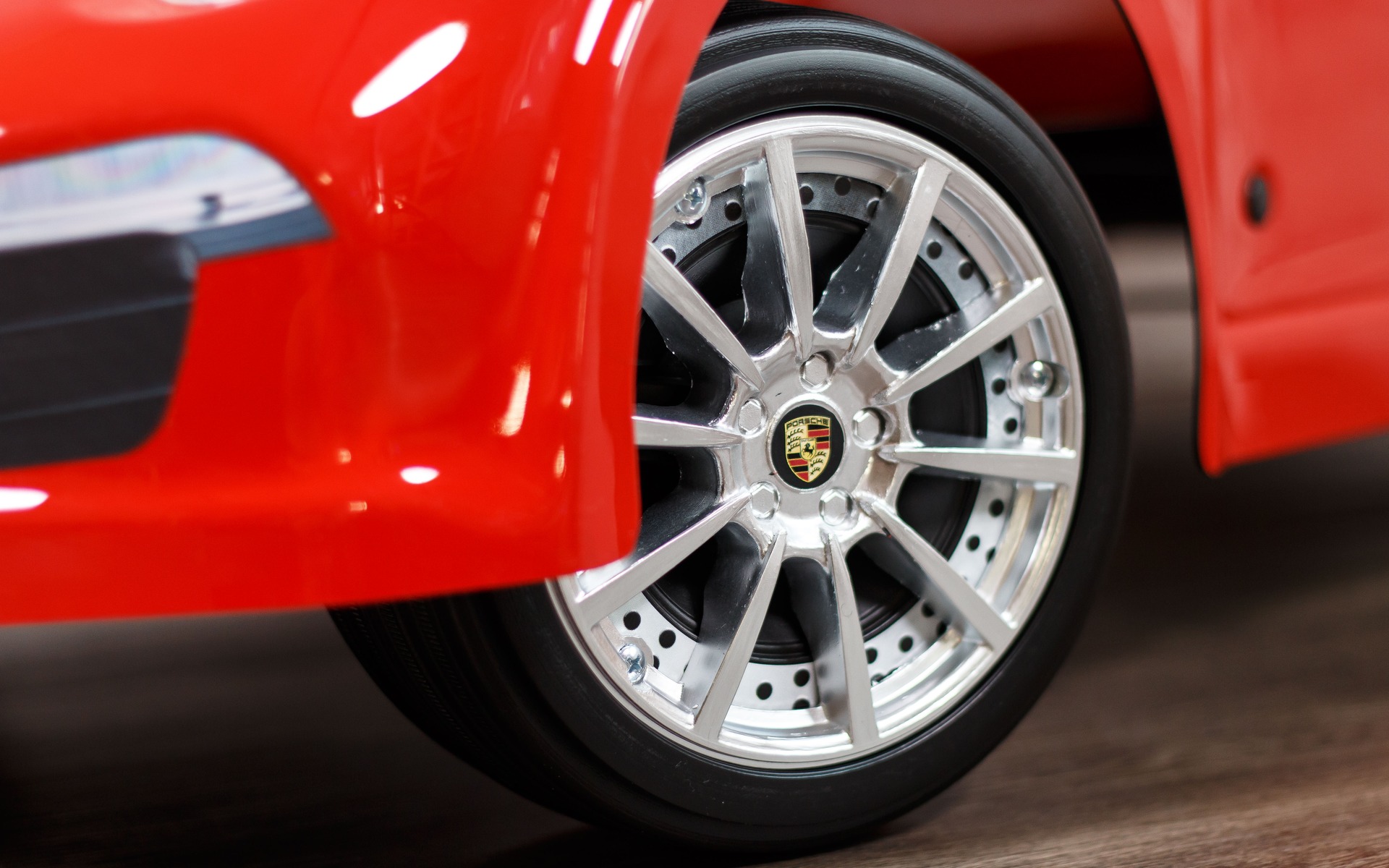 Les roues sont assez jolies. 