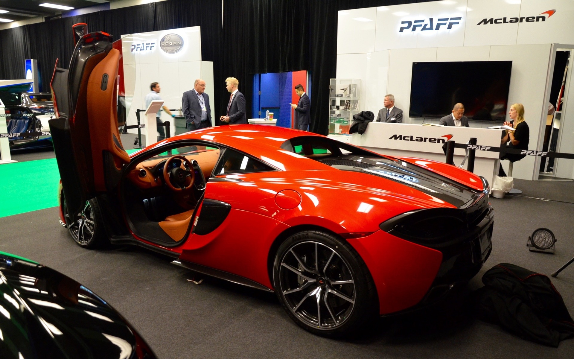 McLaren 570S au Salon de l'Auto de Montréal 2016.