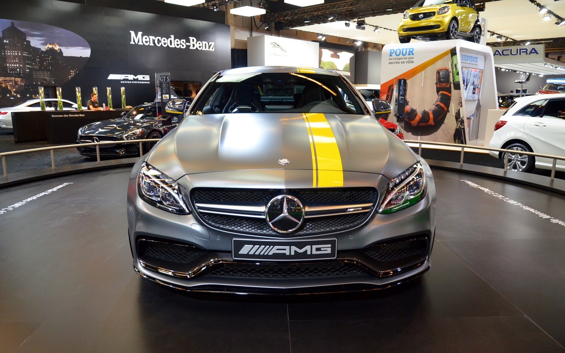 Mercedes-AMG C63 AMG S Edition 1 au Salon de l'Auto de Montréal 2016.