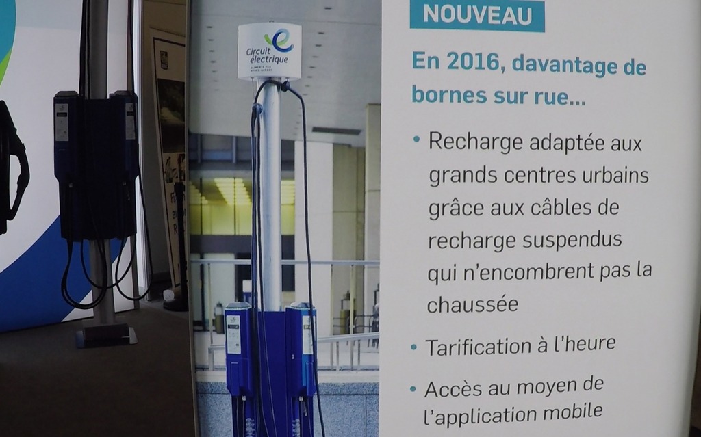 Détails au sujet des bornes sur rue à Montréal pour 2016