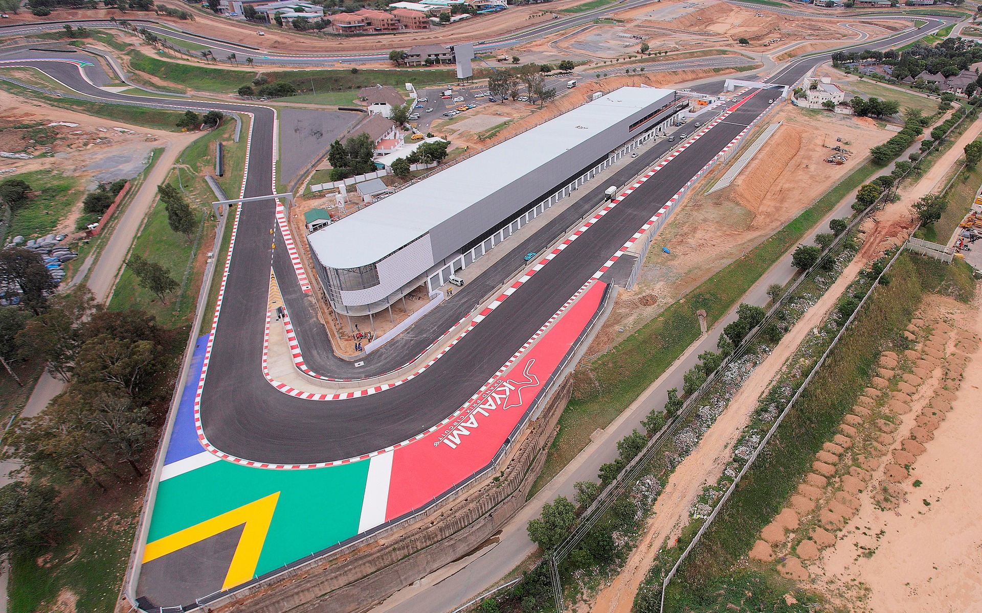 Kyalami Racing Circuit in South Africa 