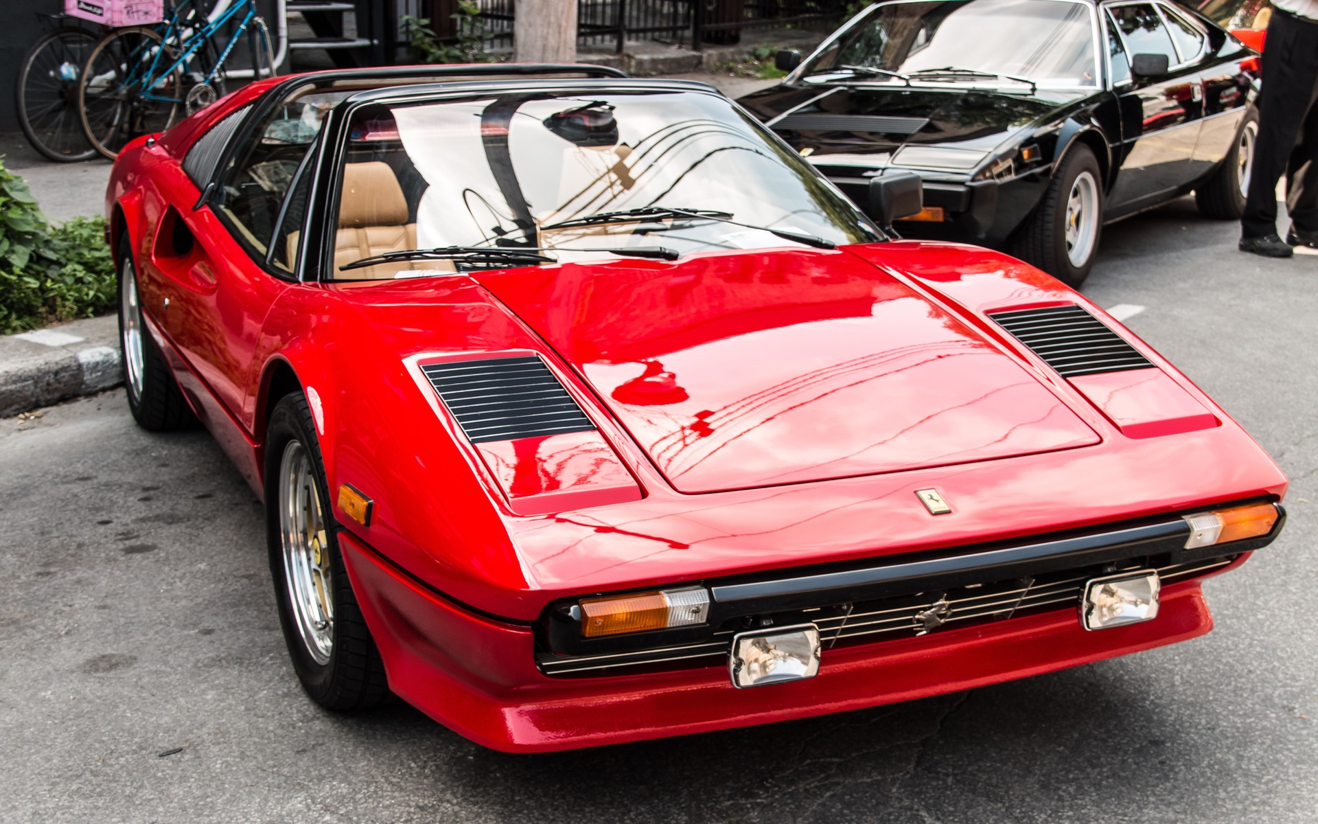 Des Ferrari dans les rues de Montréal lors du Grand Prix 2015