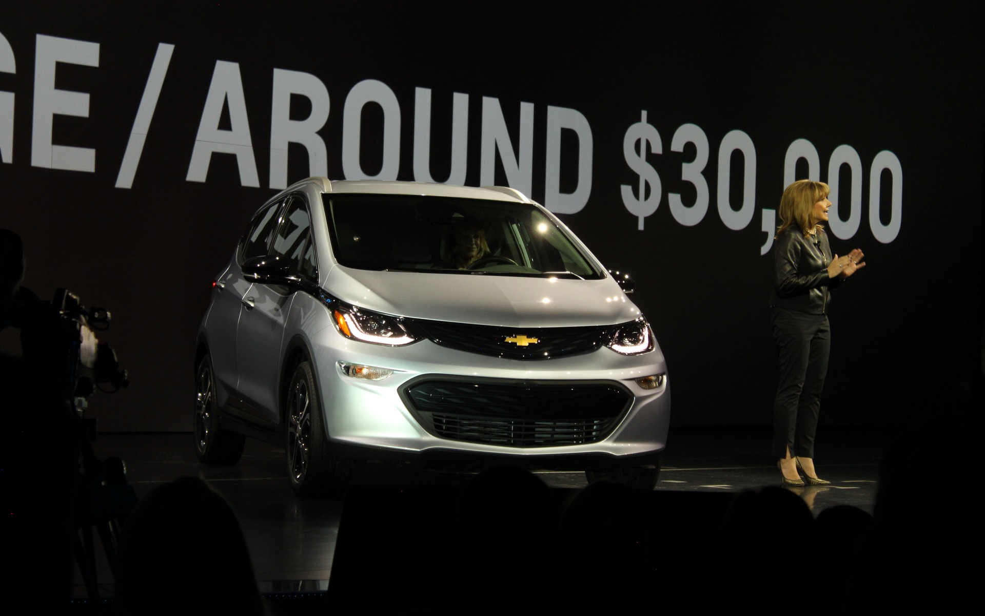 La Chevrolet Bolt au CES 2016