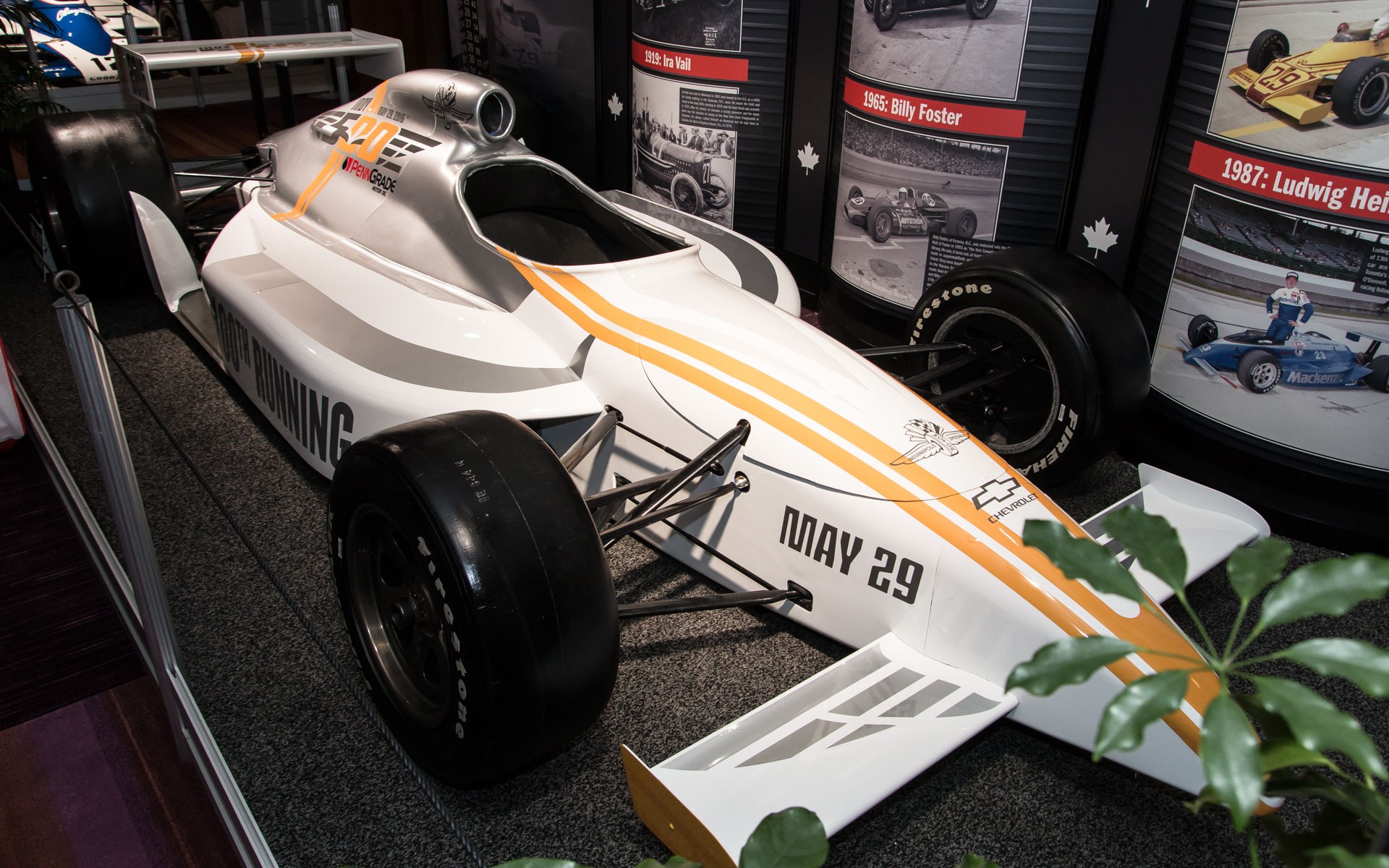 Formule Indy au Salon de l'auto de Toronto 2016 - section thématique