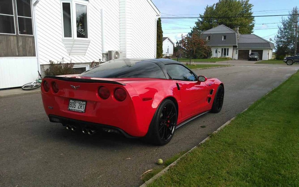 Chevrolet Corvette ZR1 de Michel Rochefort.