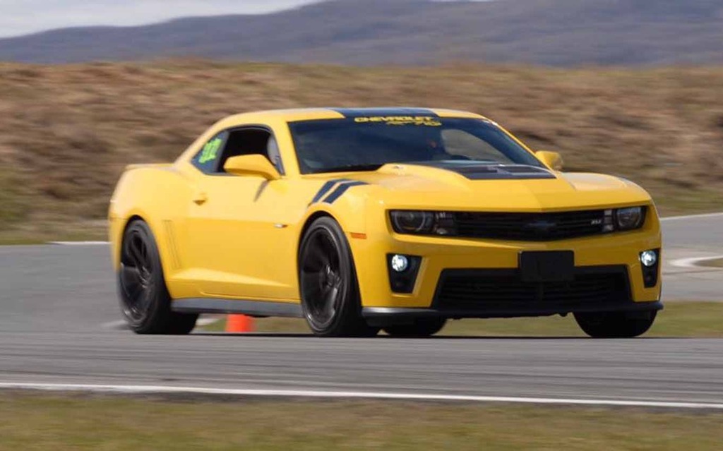 La Chevrolet Camaro de Sébastien Dallaire.