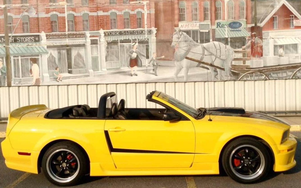 La décapotable de Jack Leclerc.