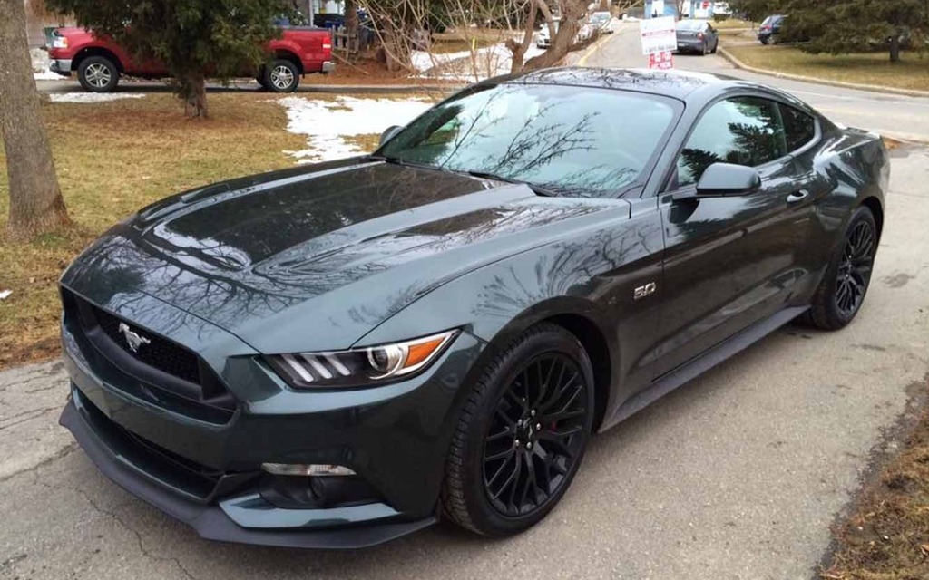 Mustang 5 litres de Simon Lamarre.