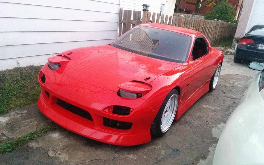 Mazda RX-7 de Maxime Rivest Martel.