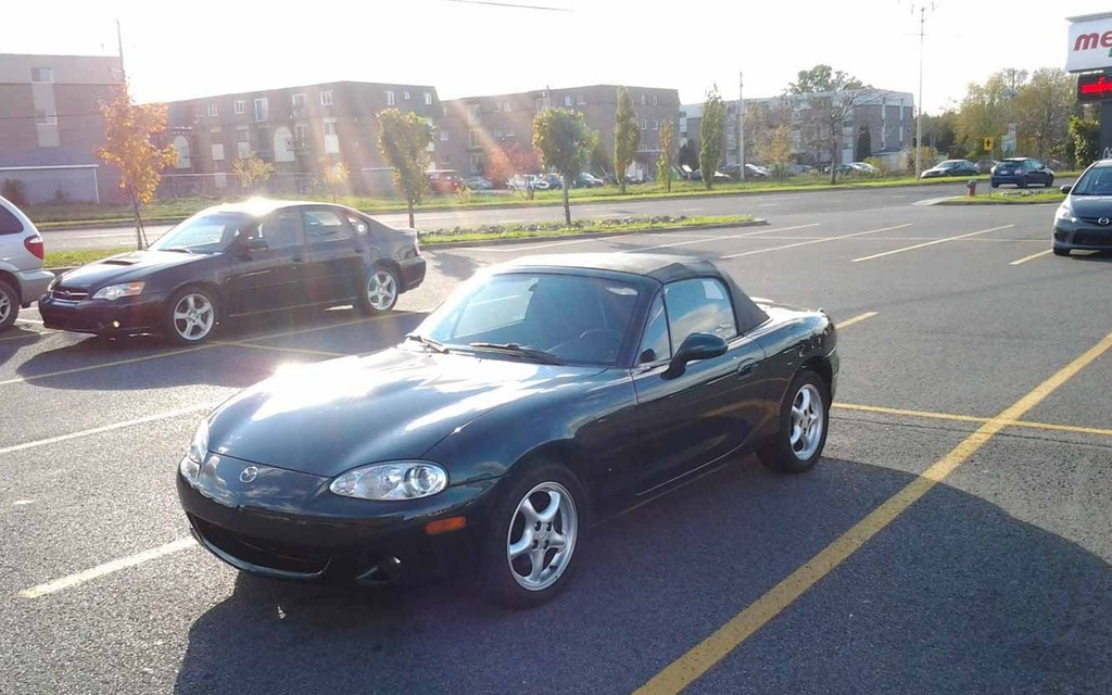 Mazda Miata de Mark Beaton.