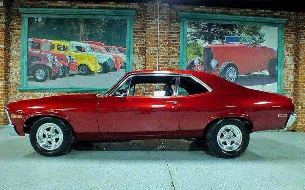 Nova rouge candy de Normand Fecteau. Difficile de faire plus été. 