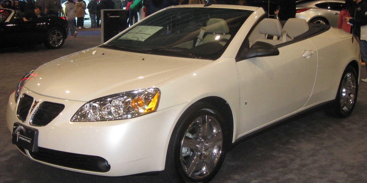 15 - Pontiac G6 GT décapotable 2009