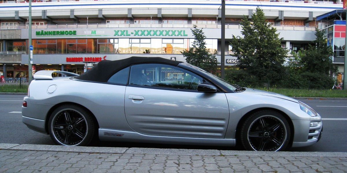 13 - Mitsubishi Eclipse décapotable