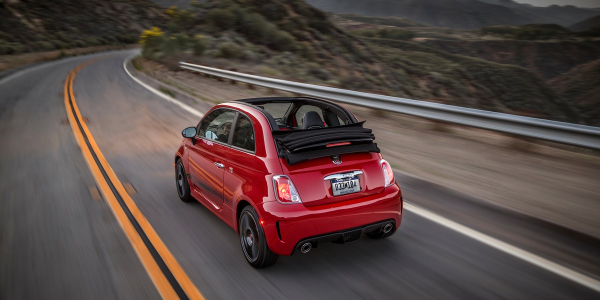 7 - Fiat 500c décapotable