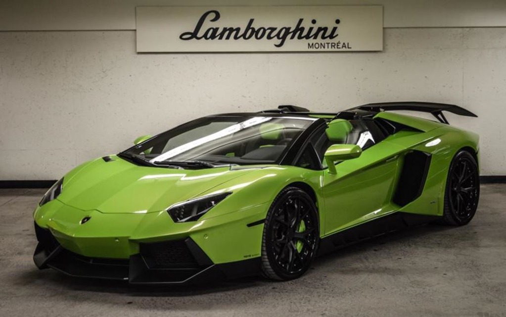 10 - Lamborghini Aventador 2014 à 549 900 $ US 