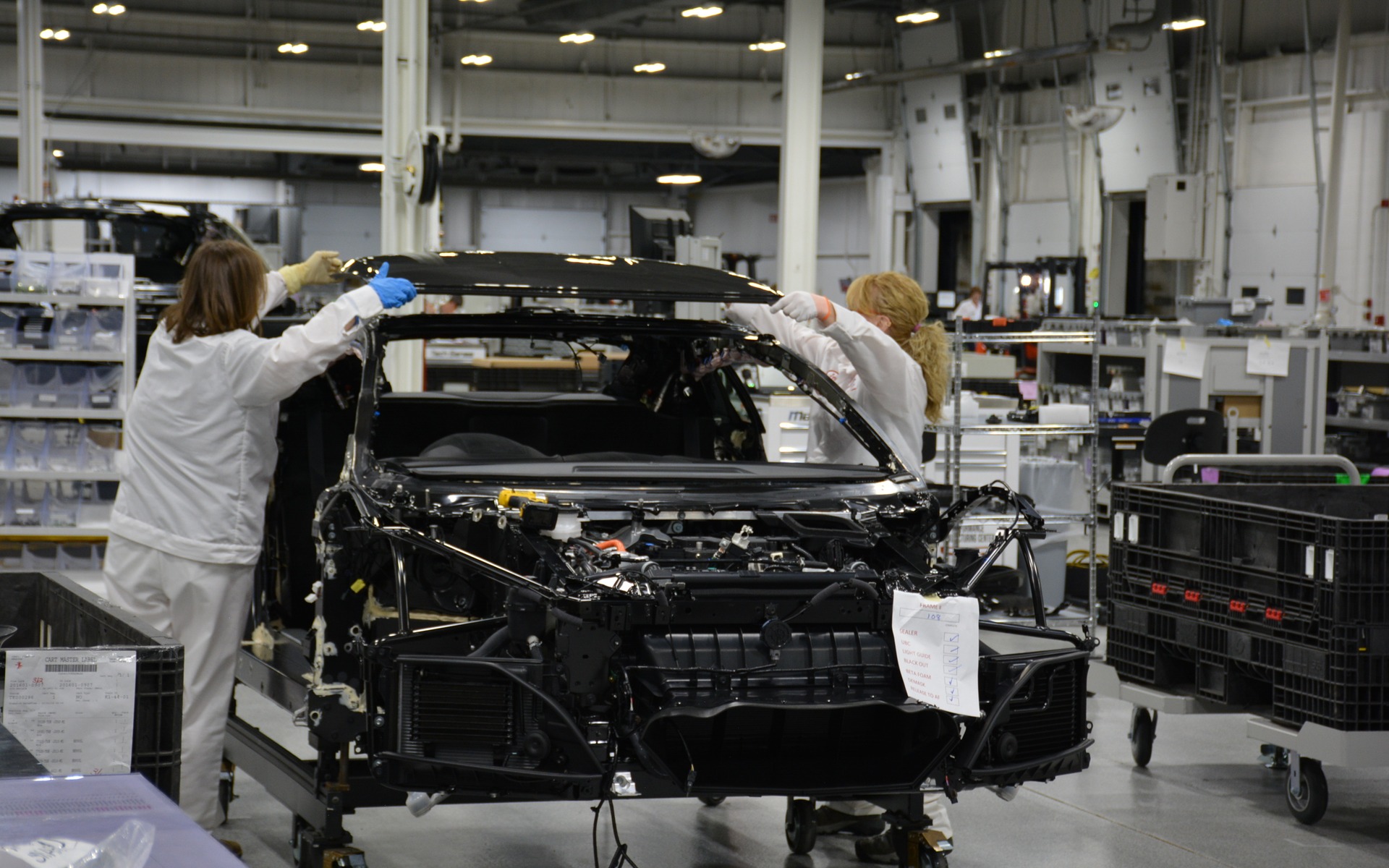 Performance Manufacturing Center de l'Acura NSX