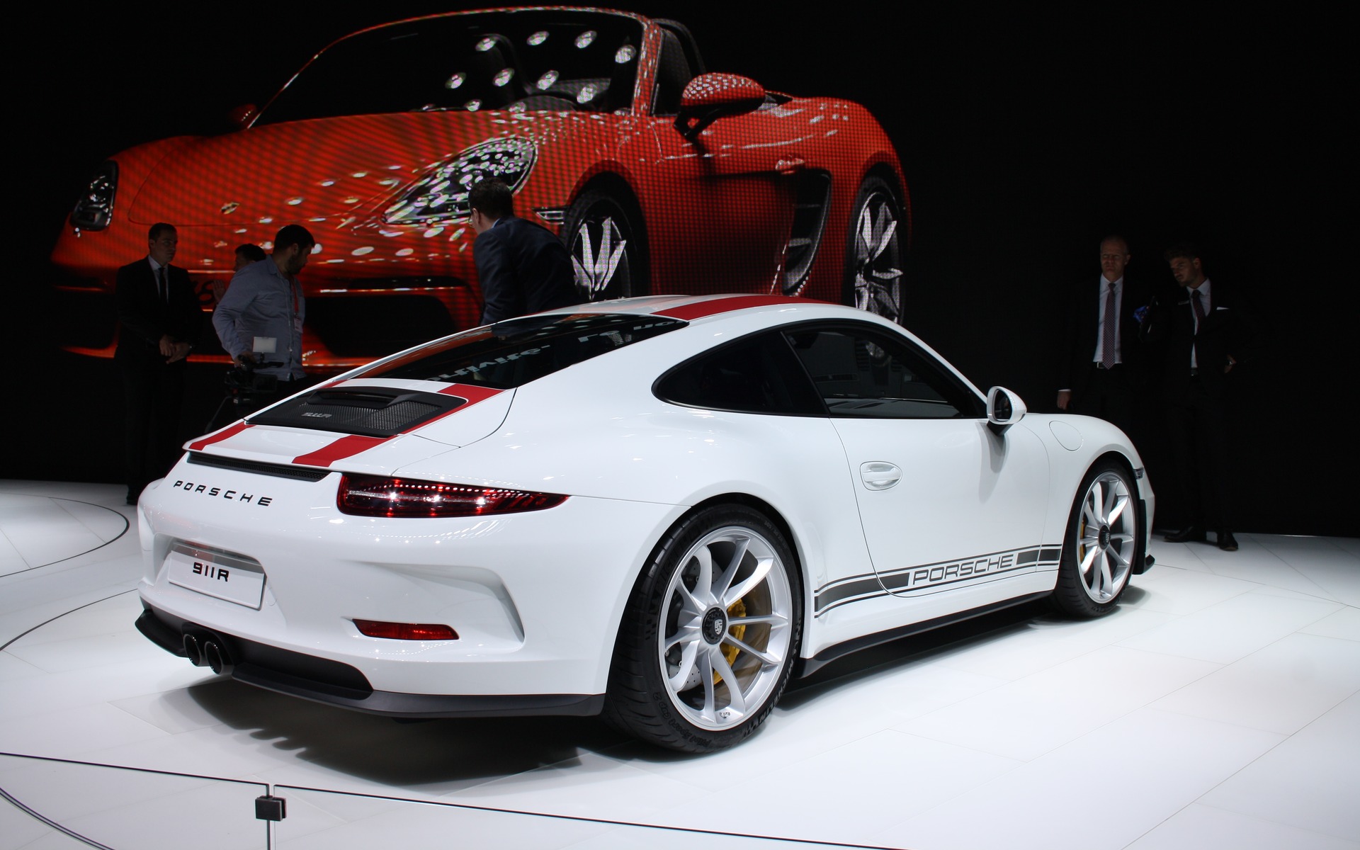 2016 Porsche 911 R (at the Geneva Auto Show)